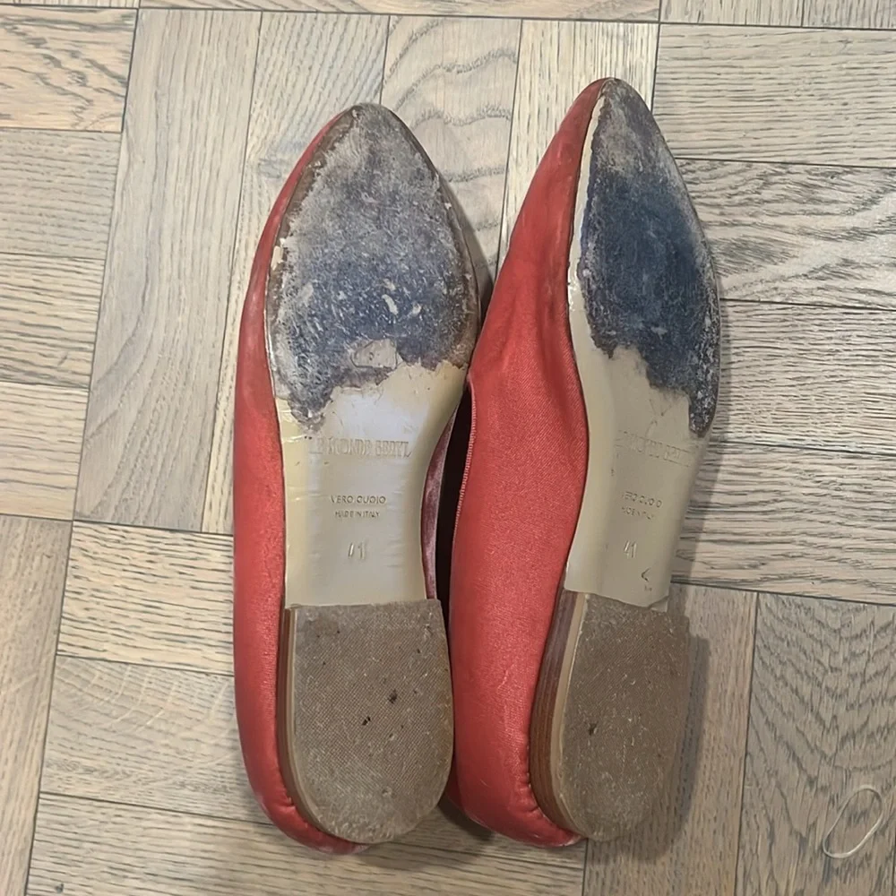 Le Monde Beryl Raspberry Venetian Slipper 41 - Picture 3 of 3